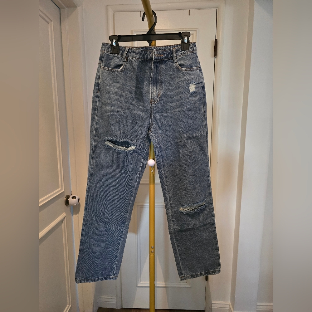 LE LIS Collection High Rise Blue Jeans - Picture 2 of 9